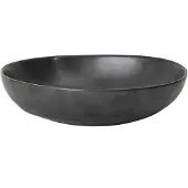 Ferm Living Flow schaal large Ø19,5 cm Black