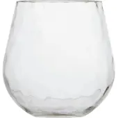 Marine Business Party Hammered Water Glass 414ml 6 Units Transparant