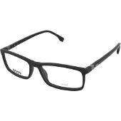 HUGO BOSS BOSS 1493 55/16/145 Zwarte donkere ruthenium Acetaat monturen MAN BOSS 1493