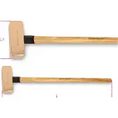 Beta Sparkproof sledge hammers, wooden shafts 1381BA 5000 - 013810850