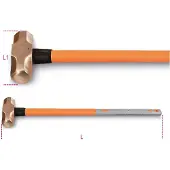Beta 1381BA/PL 5000 Vonkvrije voorhamer | kunststof steel - 013810885 013810885