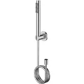 Regn Handdoucheset - Chroom - Messing - Kranen, Douchekranen, Handdouches - 8719689897819 - Kranen, Douchekranen, Handdouches