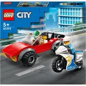 LEGO 60392 City 60392 Verfolgungsjagd mit dem Polizeimotorrad Bausatz