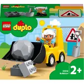 LEGO 10930 DUPLO Wielwieller, speelset met bouwvoertuig voor peuters vanaf 2 jaar, bevordert de vroege ontwikkeling en fijne motoriek