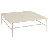 HAY Rebar salontafel 100x104x33 cm Beige marble-alabaster