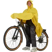 Lowland Outdoor Fietsponcho 100% waterdicht (10.000mm) - ademend (8.000g/M²) PFAS vrij!