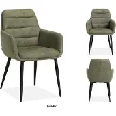MX Sofa Eetkamer stoel Bailey | kleur: Mos