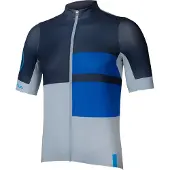 Endura FS260 Print Blue Ink Short Sleeve Jersey || Maat: S