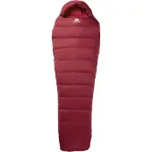 Mountain Equipment - Women's Olympus 450 - Donzen slaapzak Regular - Body Size: 170 cm, rhubarb