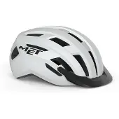 Met Allroad Fietshelm Mannen & Vrouwen – Fietshelm Volwassenen – Maat S (52-56cm) – White