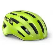 Met Miles MIPS Fietshelm Mannen & Vrouwen – Fietshelm Stadsfiets Volwassenen – E-Bike – Trekking – Maat M/L (58-61cm) – Fluor Yellow Glossy (Geel)
