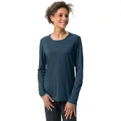 Vaude - Women's Essential L/S T-Shirt - Sportshirt 42, blauw