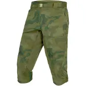 Endura Hummvee Camo 3/4 Short Olijfgroen