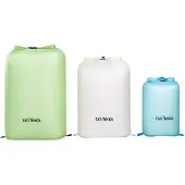 Tatonka - SQZY Dry Bag Set - Pakzak One Size, groen/wit