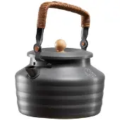 Nordisk Aluminium Waterkoker, zwart 2023 Cafetières & theekannen
