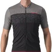 Castelli Unlimited Entrata Short Sleeve Jersey Black/Grey || Maat: S