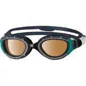 Zoggs Predator Flex Ultra Polarized Swimming Goggles Zwart Regular
