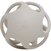 Jollein - Bijtring Bal Siliconen Ø 9,5cm - Bijtringen Baby - Nougat