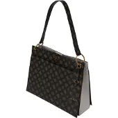 GUESS - Schoudertas - BASILEA-HWPB87-41230-MLO - Vrouw - saddlebrown,tan