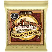 Ernie Ball Earthwood 80/20 Bronze - Gitaarsnaren - Medium Light 3-Pack - 12-54 - Akoestische Gitaar
