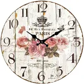 Lowell - 14852 - wandklok - Quartz - Analoog