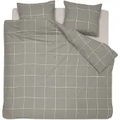 Cinderella Robyn - Dekbedovertrek - Satijn - 240x200/220 cm - Taupe + 2 kussenslopen 60x70