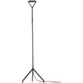 Luce Plan Design vloerlamp Lola, dimbaar, zwart, Woon-/ Eetkamer, Aluminium, Design, vloerlamp
