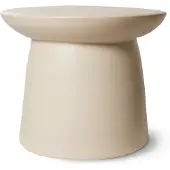 HK Living Earthenware Bijzettafel L - Cream