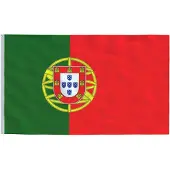 vidaXL Vlag Portugal 90x150 cm