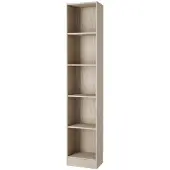 Hioshop Base kast A 4 planken eiken decor.