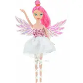 Toi-Toys tienerpop glitterfee wit 22 cm