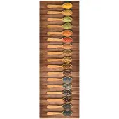 vidaXL Keukenmat wasbaar Spoon 60x180 cm