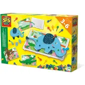 Ses Ik Leer Mozaiek Dieren Puzzel