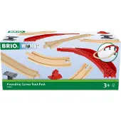 BRIO oplopende curven track pack