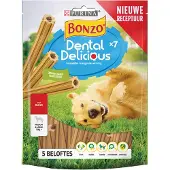 Bonzo Dental Delicious - Hondensnacks - Rund 200 g Medium