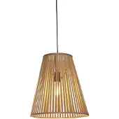 Good&Mojo Bamboe LED Hanglamp Merapi | 1X E27 Max 60W | Natural