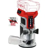 Einhell Professional Accu Kantenfrees TP-ET 18 Li BL Solo - Power X-Change - 18 V/Li-ion - 6 en 8 mm spantang - Koolborstelloze motor - Excl. accu en lader