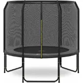Magic Jump Fiber Grey trampoline 251 cm met veiligheidsnet