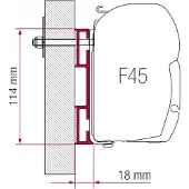 Fiamma Adapter D 120 F45