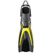 Tusa Hyflex Switch Duikvinnen - High-Performance zwemvinnen met efficiënte krachtoverdracht - Zwart/Geel - Maat M (40–44) - (26–28 cm) - SF-0104 M FY
