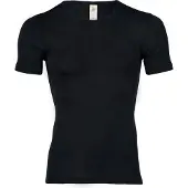 Engel - Shirt S/S - Merino-ondergoed 46/48, zwart
