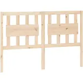 vidaXL Hoofdbord 140,5x4x100 cm massief grenenhout