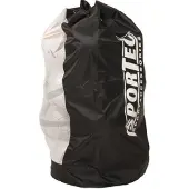 Sportec ballenzak 20 ballen zwart/ wit