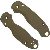 Flytanium Spyderco Para 3 Scales, Lotus OD Green G10