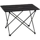 Nomad Amosen Campingtafel Compact | Zwart | Inklapbaar & Lichtgewicht & Sterk | Tot 20KG | Camping Tafel Opvouwbaar