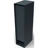 Geroba Pakun Brievenbus Antraciet Grijs L30 x B45 x H120 cm