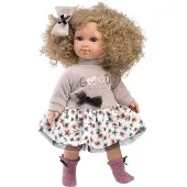 Llorens pop Elena met blond krullend haar 35 cm