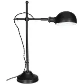 By Rydens Bureaulamp Aston, zwart, Woon-/ Eetkamer, metaal, Modern, bureaulamp