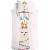 Little Monster Dekbedovertrek Katoen - Princess Al Paca 140 x 200 cm
