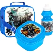 Jurassic World Dinosaurus Lunch Set Broodtrommel Drinkbeker Schoudertas Lunchtas